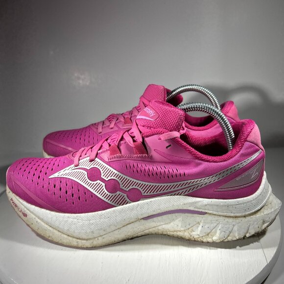 Saucony Endorphin Speed 4 Womens Size 10 Running Shoes Sneakers Pink Gym Walking - Picture 1 of 12